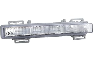 POCREATION Front Daytime Running Fog Light Assembly, Replacement for W166 ML350 ML500 ML550 X204 GLK250 GLK350 2012 2013 2014