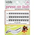 Ardell Winks Press-On Underlash Extensions - Pre-Glued, 30 DIY Lash Clusters, Easy Application, Individual Lashes with Applicator, 1-Pack
