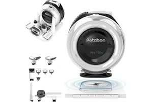 petaboo Cordless Dog Grooming Kit, Pet Grooming Vacuum with Clippers Nail Grinder 7 Pet Grooming Tools,2.2L Dust Cup,Low Noise,Dog Vacuum for Shedding Grooming for Home & Car Cleaning