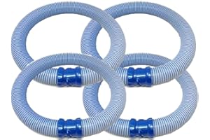 VINYL ETCHINGS 4 Pack Pool Cleaner Hose Replacement Kit for Zodiac Mx6 Mx8 - Pool Systems R0527700 Cleaner Vacuum Cleaning Accessories Twist Lock Hose 39" for Swimming Pool