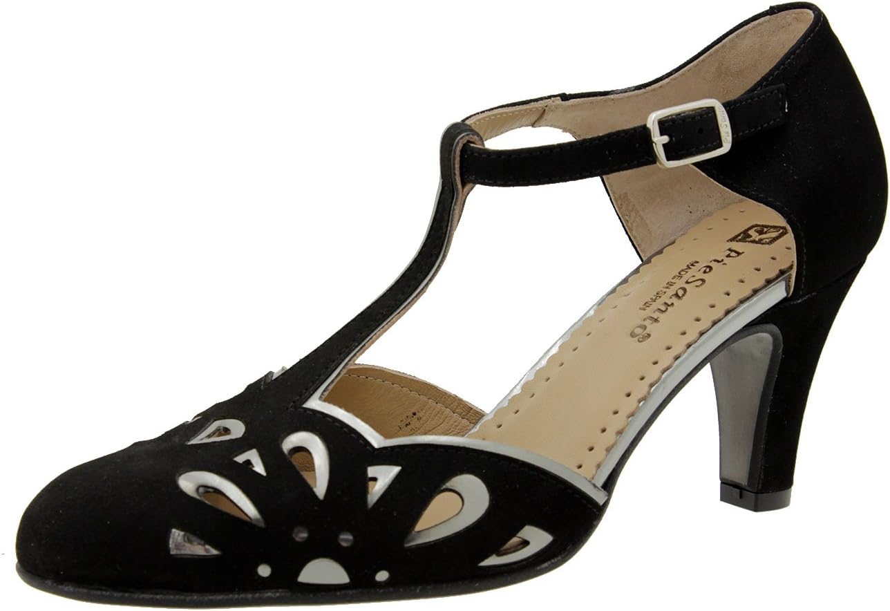 PieSanto Women's 6278 Leather Comfort Dress Pump Extra Wide