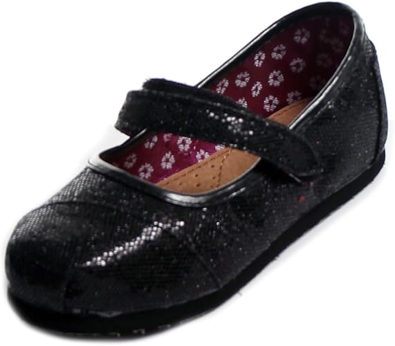 toms mary janes glitter