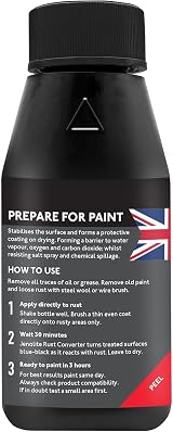 Jenolite Rust Converter Liquid 150ml - Rust Inhibitor & Primer for Cars view 8