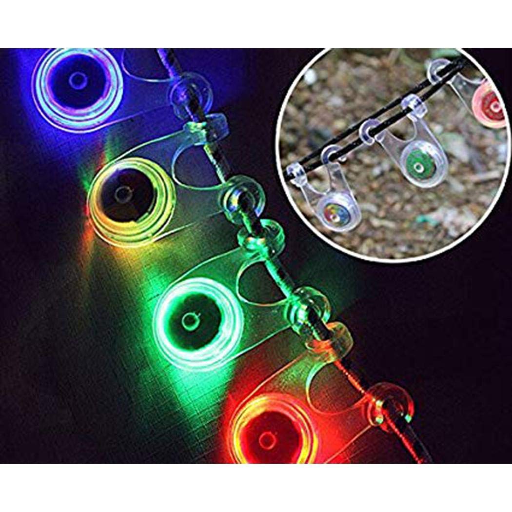 UpBeauty Outdoor Camping Decorative Lamp LED Tent Rope Hanging Light Silicone Camp Lamp Lights & Lanterns