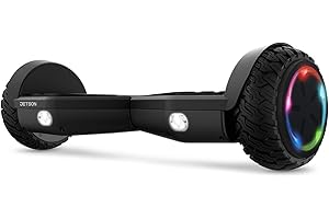 Jetson All Terrain Hoverboard with LED Lights, LED Light-up Wheels, Self-Balancing Hoverboard with Active Balance Technology, Ages 12+