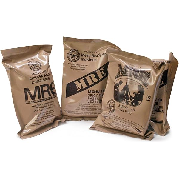 Amazon.com: Genuine Military MRE - Menu 4 with 2027 Inspection