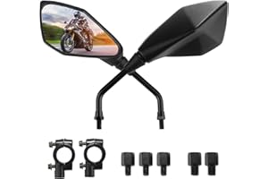Motorcycle Mirrors, OFIG ATV Mirrors with 7/8" Handlebar Mount Compatible with Motorcycle Scooter Moped ATV Snowmobile Polari