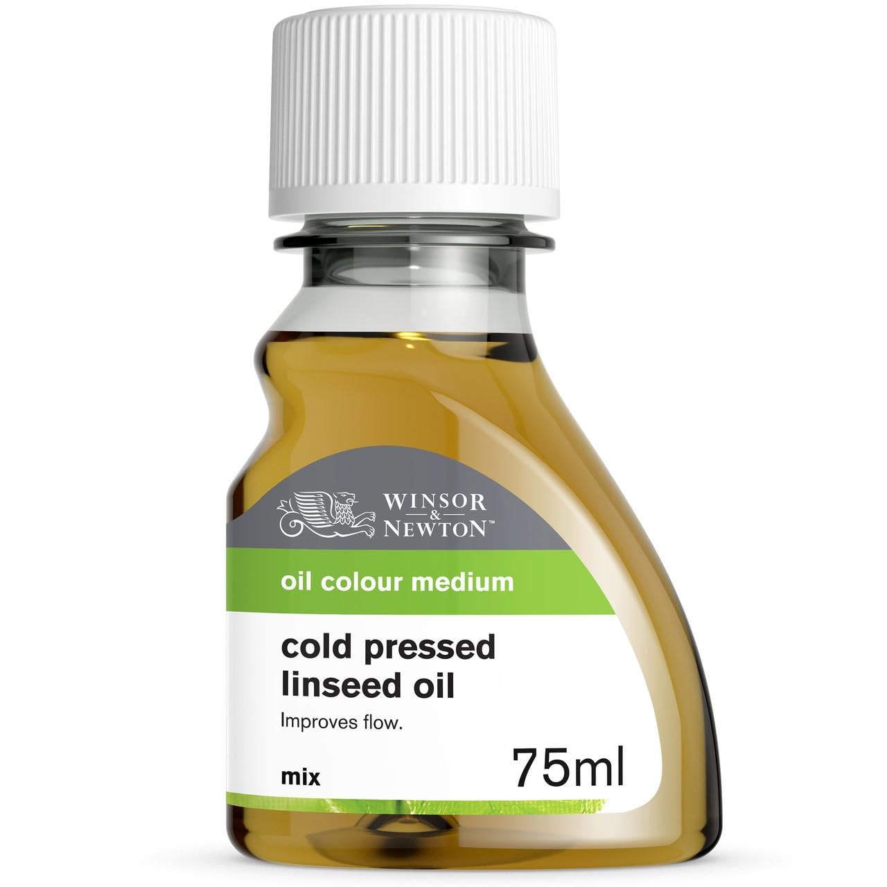 Winsor and Newton Oil Colour Cold Pressed Linseed Oil 75ml