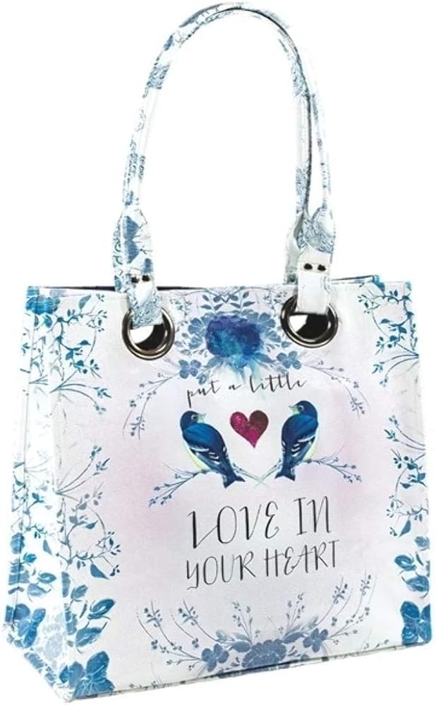 Papaya Art Love In Your Heart Luxe Tote Handbag Shoes