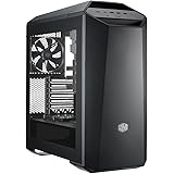 MasterCase Maker 5 Mid-Tower Case with FreeForm Modular System, Upgraded I/O with 3.0 Type C, Magnetic LED Strip, Magnetic Paneling, Sound Supression, and Cooling Bracket