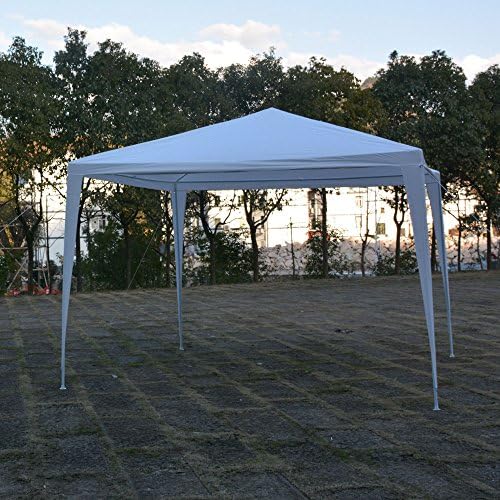 Crazyworld 10'x10' Outdoor Canopy Wedding Party Tent,Patio Gazebo Pavilion Garden Pool Catering Event Tent (10'x10')