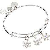 Alex and Ani Snowflake Bracelets