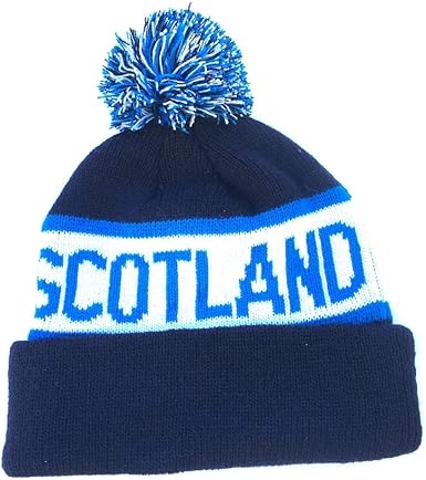 scotland bobble hat