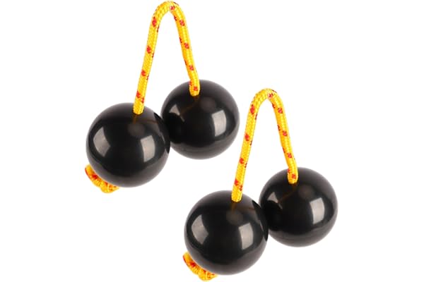 2 Unidades de Bola Rítmica Africana, Instrumento Kashaka, Agitador de Ovos Musical, Cabaça Dupla, Percussão, Asalato, Bolas d