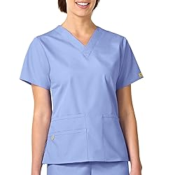 WonderWink Womens Origins Bravo V-Neck Top Medical