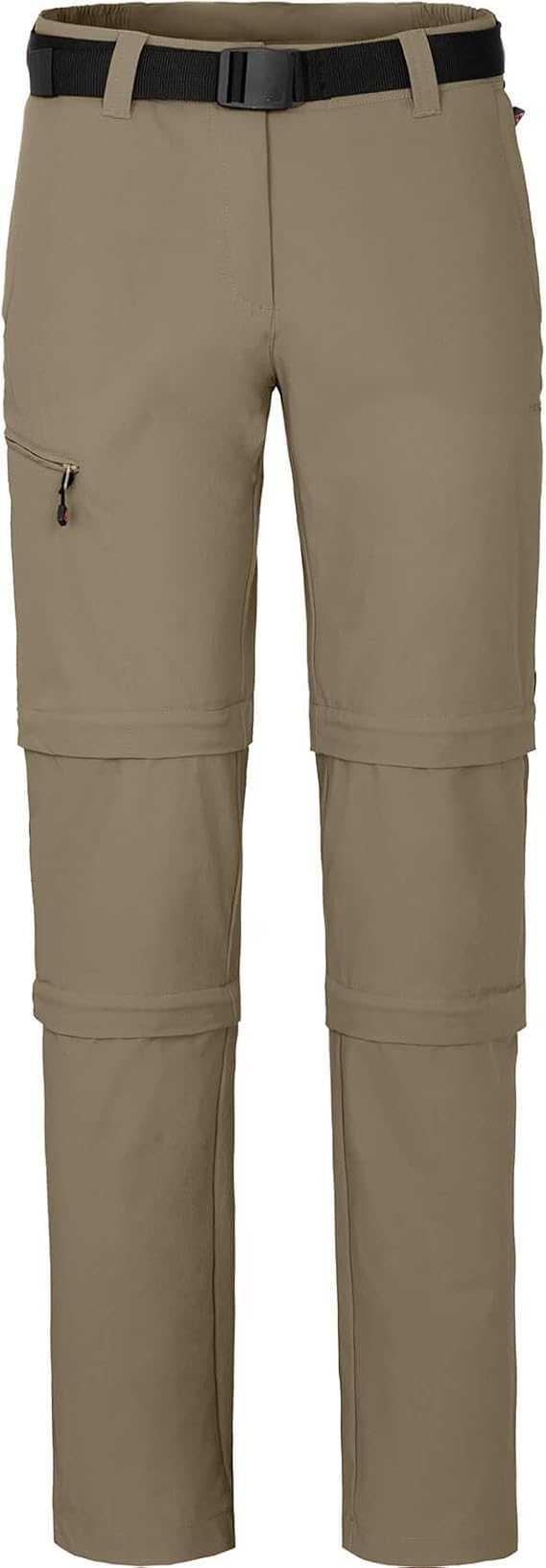 Little Donkey Andy Wandelbroek voor dames, ademend, sneldrogend, waterafstotend, trekkingbroek, functionele broek, Kakhi, M