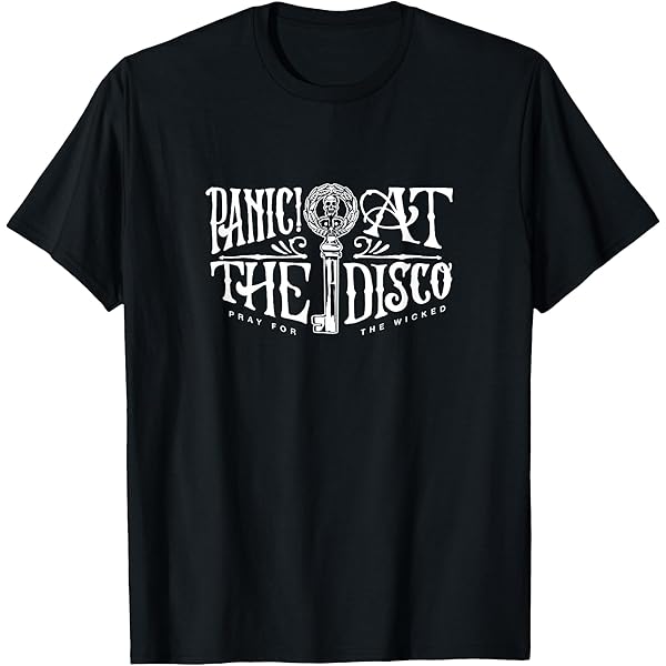 Panic! At The Disco Tシャツ ブラック Amazon.com: Panic! At The Disco - Symbol Logo T-Shirt