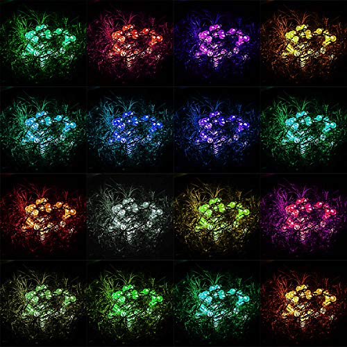 SUPSOO Solar String Light 20ft 40 LED Crystal Ball Waterproof String Lights Solar Powered Lighting for 8 Modes Lighting… 4 SUPSOO Solar String Light 20ft 40 LED Crystal Ball Waterproof String Lights Solar Powered Lighting for 8 Modes Lighting… - Image 3