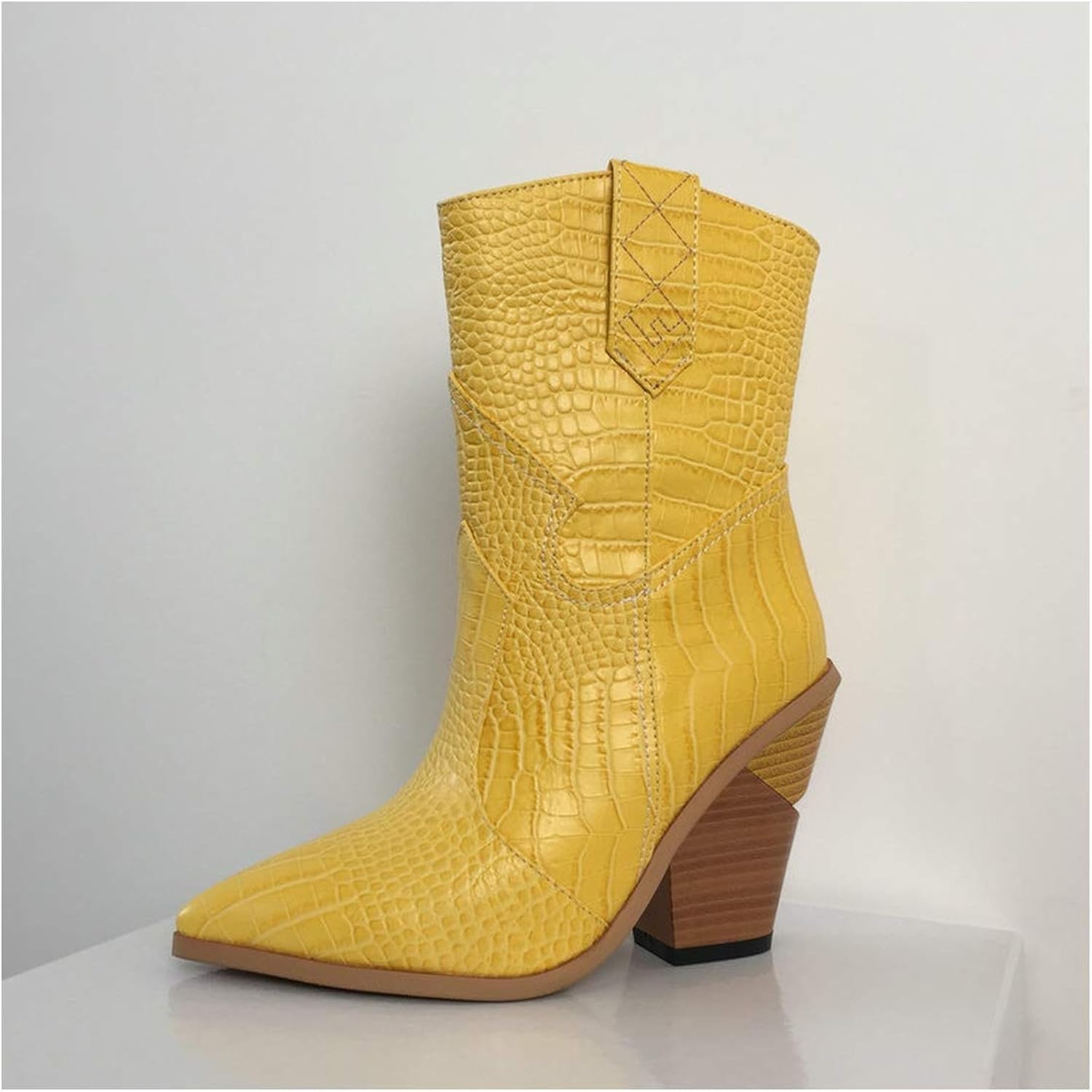 yellow cowgirl boots
