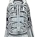 Lock Laces (Elastic No Tie Shoe Laces - Perfect for Kids, Seniors, and Athletic Use (Pack of 2) (Neon Yellow-Gray)