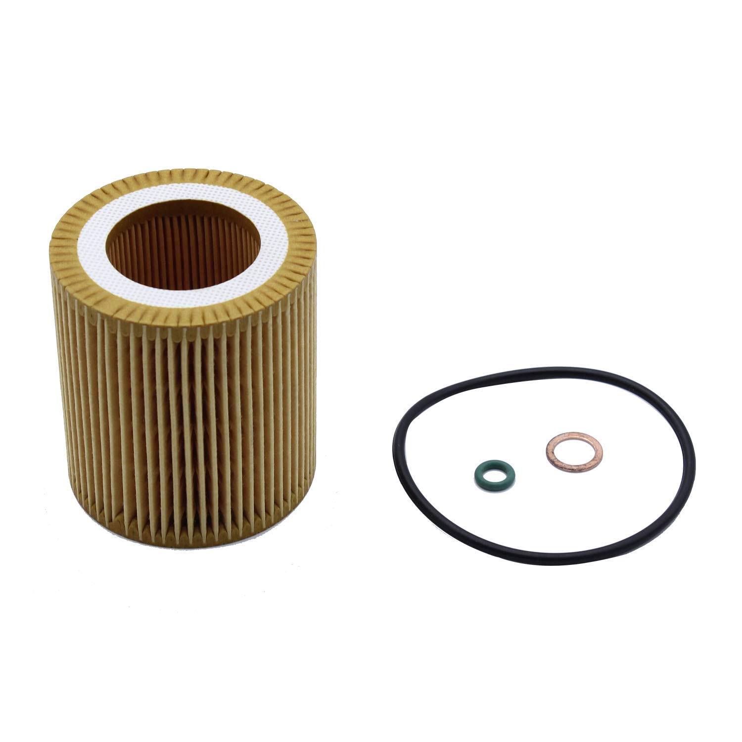 TAKPART Engine Oil Filter 11427541827 Compatible for E60 E82 E88 E92 F06 F10 F22 F30 F32 F34