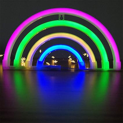 DUBENS LED Neonzeichen, Kreative Neonschild, Nachtlicht Innen und Wand Dekor lichter, Batterie/USB Powered, für Schlafzimmer 