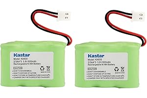 Kastar 2-Pack Battery Replacement for Eton/GRUNDIG FR200 FR200G FR250 FR300 FR350 FR370 FR400 FR405 FR600 FR600B