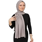Prien Hijab for Women Viscose Scarf Lightweight Muslim Hijabs Long Shawl Islamic Scarves Turkey Silk Headscarf for Womens
