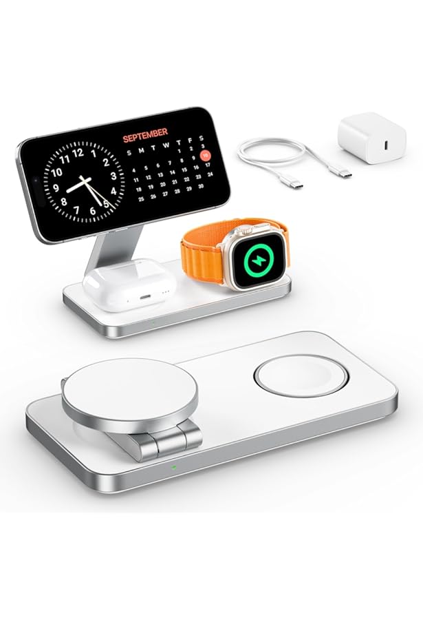 鉄[新品同様]Mag safe duo charger MHXF3AM/A Apple MagSafe Duo Charger : Amazon.ca: Electronics
