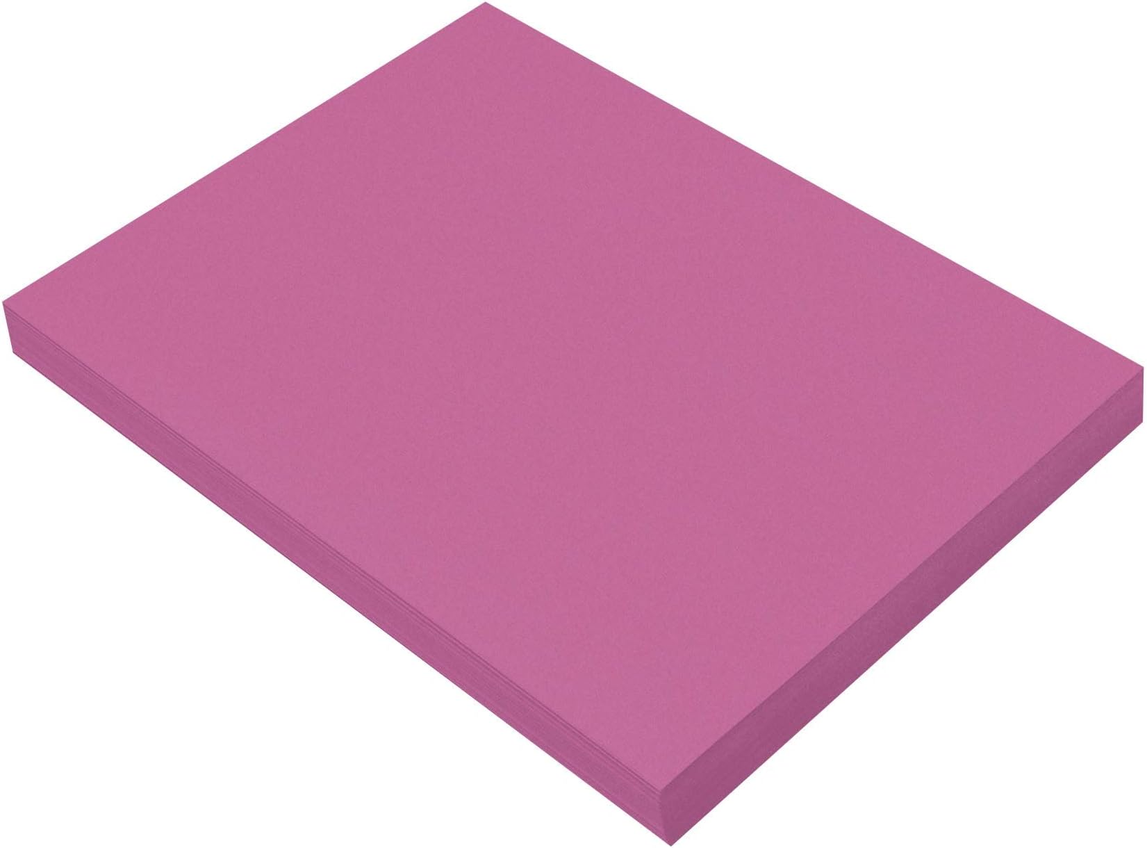 SunWorks Heavyweight Construction Paper, 9 x 12 Inches, Magenta, 100 Sheets
