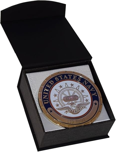 Amazon Com Uss Hoist Ars 40 Navy Ship Plaque Home Kitchen
