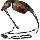 WEAROYO Polarized Sports Sunglasses for Men Women,Fishing Driving Rectangular Goggles UV400 Protection