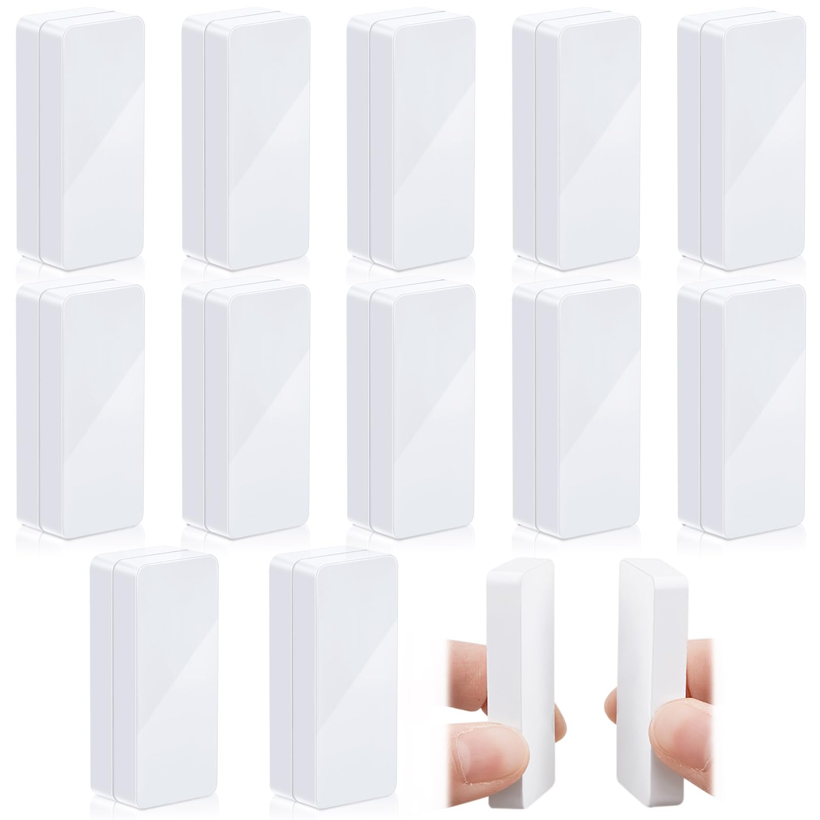 Photo 1 of Copkim 24 Pieces Outdoor Curtain Weights Waterproof Magnetic Drapery Weights for Home Decor Bathroom, Shower, Liner, Flags Tablecloth to Stop Wind (White)