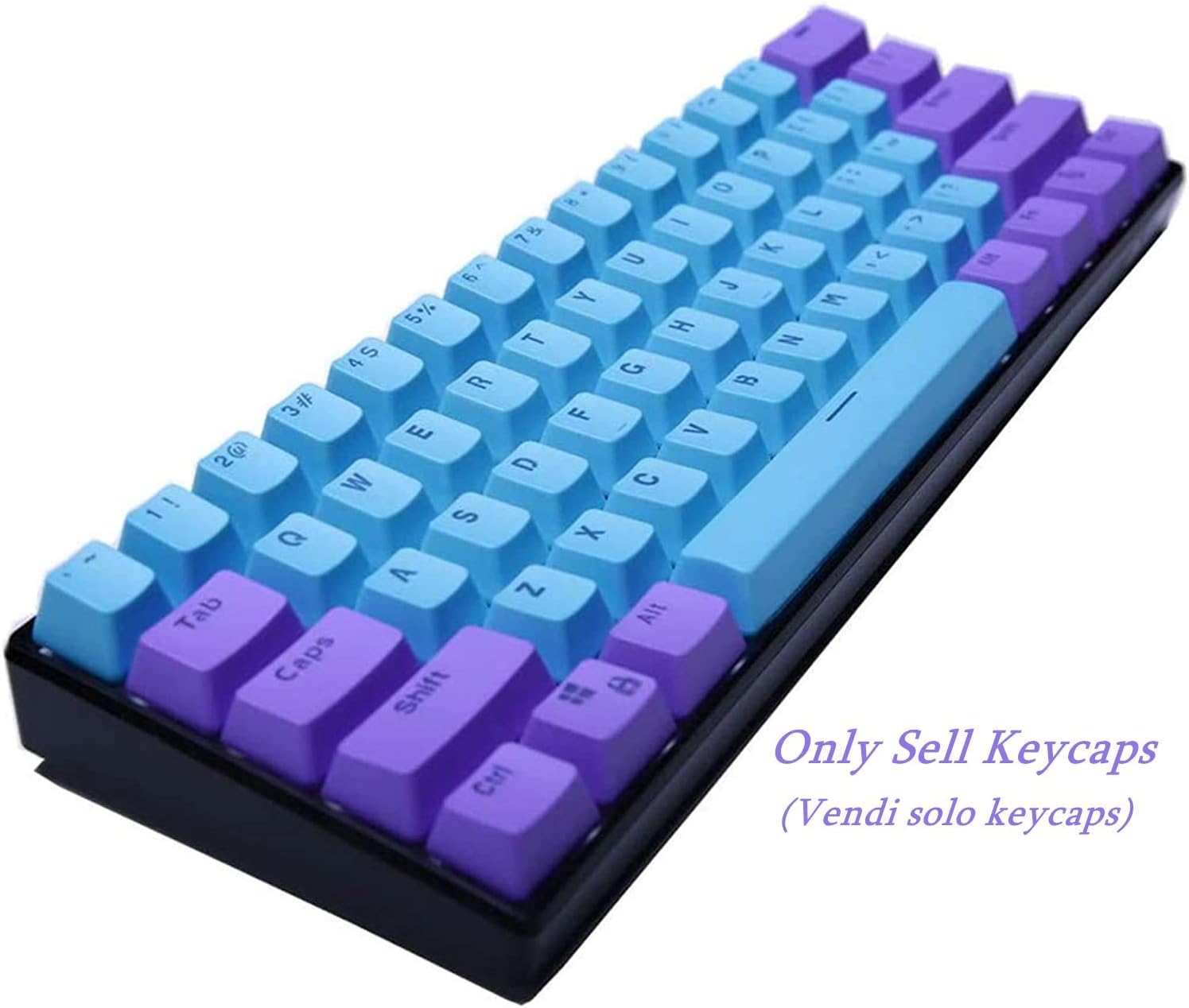 Sunzit 61 Keycaps Backlight Two-Color PBT OEM Profile for Cherry MX Switches RK61/ALT61/Annie/Mechanical Gaming Keyboard (Only Sell Keycaps) - Image 5