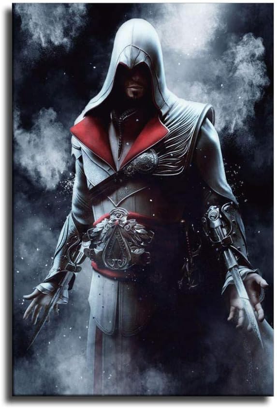Amazon Com Assassin S Creed Poster Canvas Art Poster And Wall Art Picture Print Modern Family Bedroom Decor Posters Posters Prints