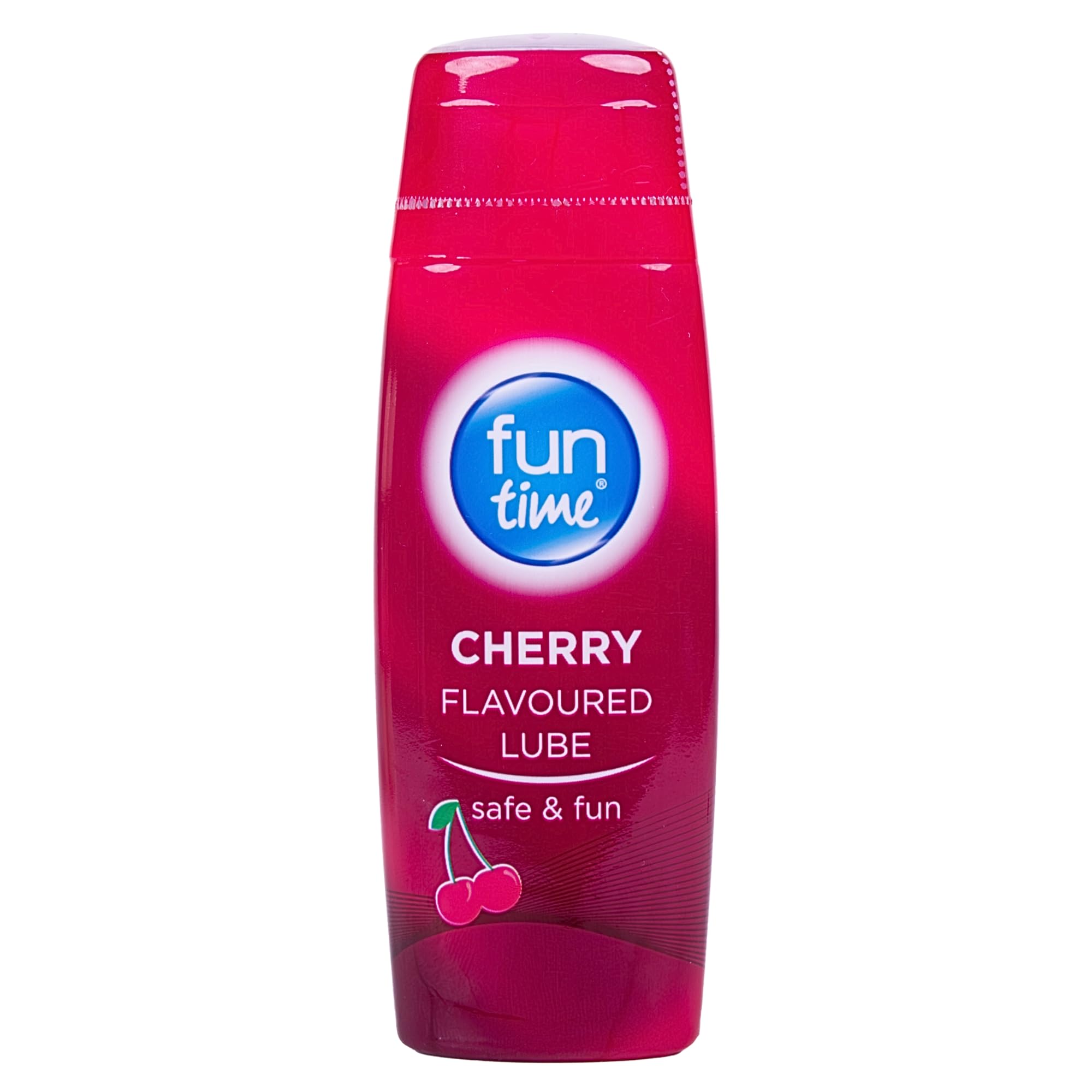 Fun Play Time Cherry Flavoured Sex Lube Lubricant Water Based Gel Edible Sex Aid 75ml