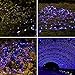 8 Modes Solar String Light, Satu Brown 72ft 200 LED Fairy Waterproof Outdoor Decorative Lights for Home, Garden, Patio, Yard, Christmas Tree, Parties (purple)