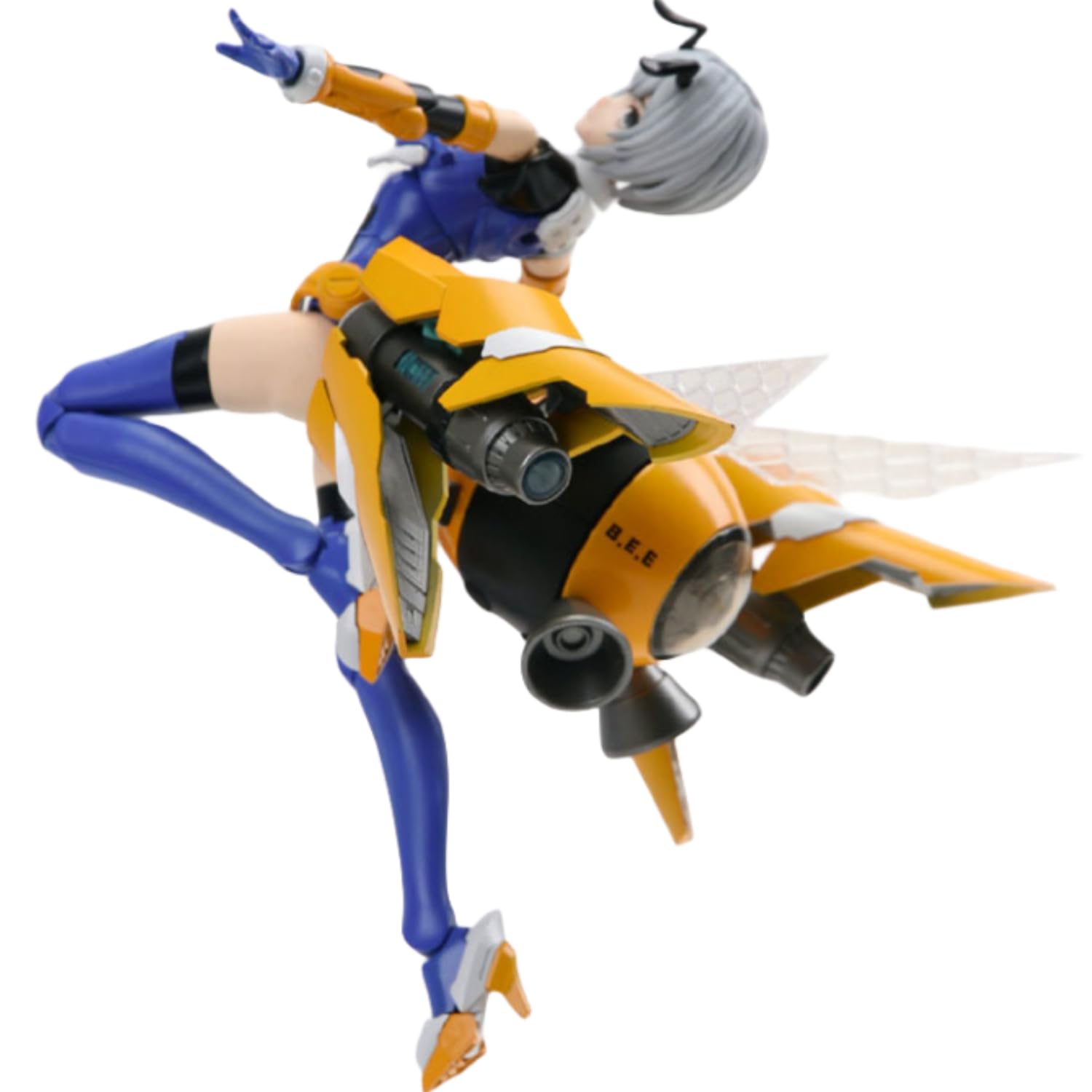 HiPlay Nuke Matrix Plastic Model Kits: Assault Angels: Chu Feng BEE, Liu Li, Mecha Musume, Anime Style 1:12 Scale Collectible Female Action Figures (Chu Feng BEE)