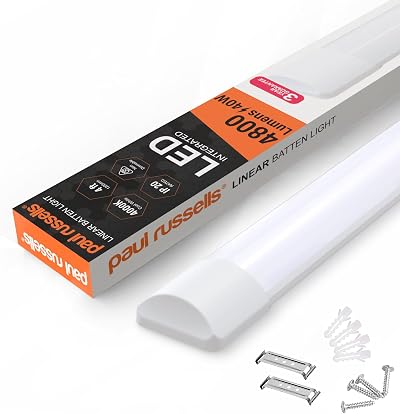 paul russells 4ft LED Batten Light 40W 4800 lm Cool White 4000K