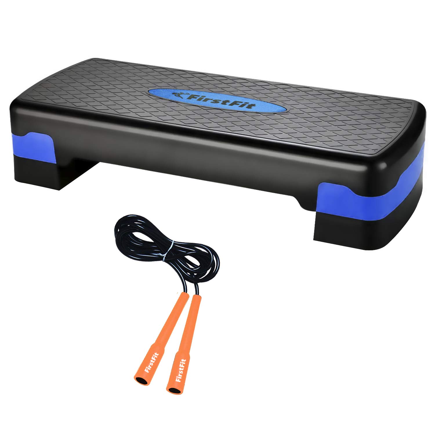 Buy FirstFit Exercise Step Platform Aerobic Stepper Bench with Screw