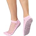 SHASHI Mesh Socks for Women – Stylish, Full-Coverage Non Slip Socks for Barre, Yoga and More