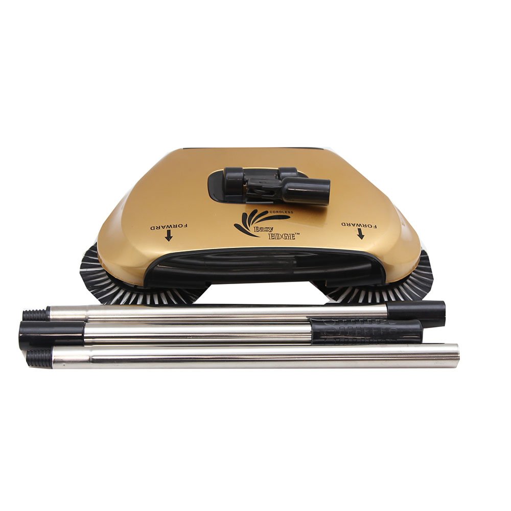 Lightweight Hardwood Floors Sweeper Metallic Gold Easy EDGE Cleaning eBay