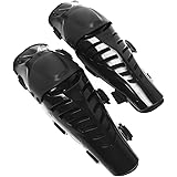 WINOMO Knee Pads Pro Biker Adults Motorbike Knee Shin Armor Racing Protect Guard Pads Accessories with Plastic Cement Hook fo