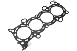 Motoforti Cylinder Head Gasket, Suitable for 2.4L/3.0L Engine, for Honda Accord 2006 2007, Metal, No.12251RBB004, Silver Tone