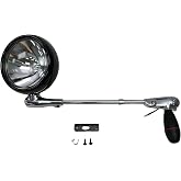 unity 94012-0002 Spotlight Assembly 325 Series 6in S04 Head with 50W H3 Halogen Bulb Included, Black