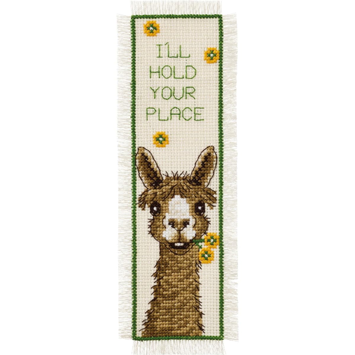 Permin Cross Stitch Bookmark Keep Your Place Counted Pattern Multi-Color