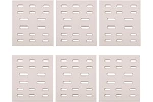 GasSaf Ceramic Radiant Replacement for Bakers & Chefs, SAMS & Turbo, Fiesta, Grand Hall, Members Mark Gas Grill (8" x 7.25")(6-Pack)