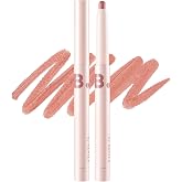 BANILA CO Smudging Lip Pencil - Soft Matte Lip, BE02 Nude Beige (0.02 oz) | Soft Matte Lip Crayon for Natural &amp; Overlined Lips | Creamy Texture &amp; Long-Lasting Color with Blurring Effect