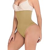 Thong Shapewear for Women High Waist Body Shaper Tummy Control Underwear Under Dress Shaping Panties Girdle
