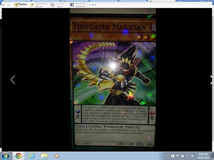 Amazon Com Yu Gi Oh Timegazer Magician Sp15 En011 Star Pack Arc V 1st Edition Shatterfoil Toys Games